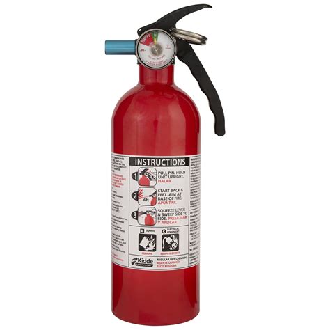 Kidde Fire Auto Fire Extinguisher, Model FX5 II, 5 B:C Rated - Walmart.com