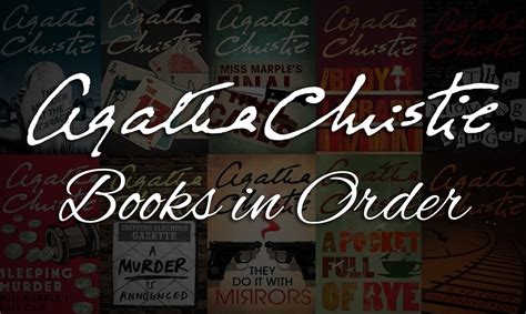 All 70+ Agatha Christie Books in Order [Ultimate Guide]