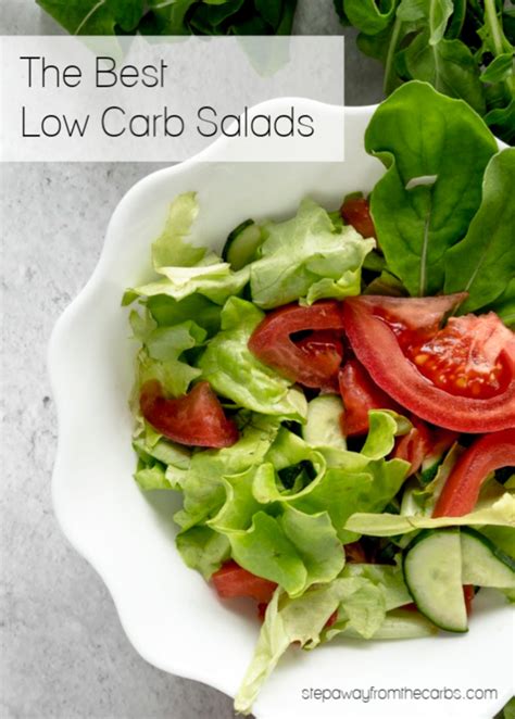 The Best Low Carb Salads - Step Away From The Carbs