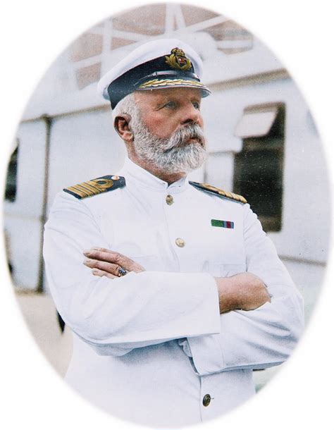 Captain Smith, colourised : r/titanic