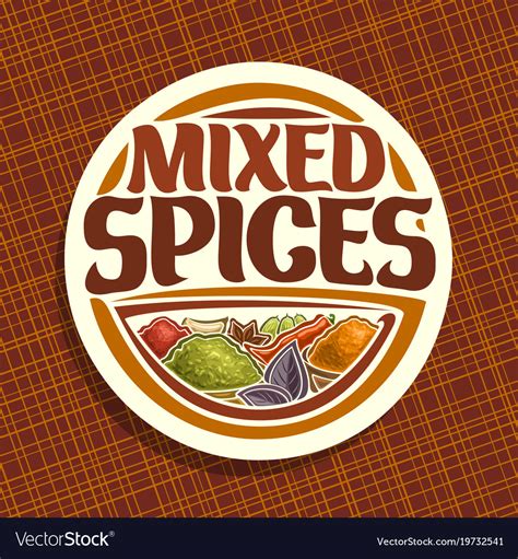 Logo for spices Royalty Free Vector Image - VectorStock