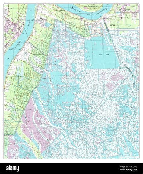 Belle Chasse, Louisiana, map 1999, 1:24000, United States of America by ...