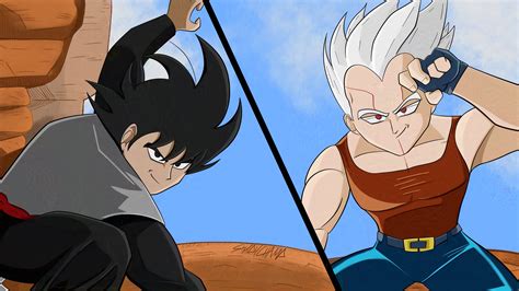 Goku vs Vegeta Kinda by TheShadyChamp on DeviantArt