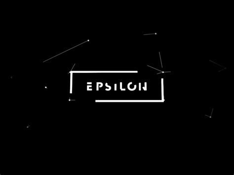 Epsilon logo animation by Motionblurstudios on Dribbble