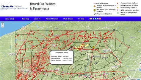 Mapping Marcellus Shale gas facilities - WikiMapping.com