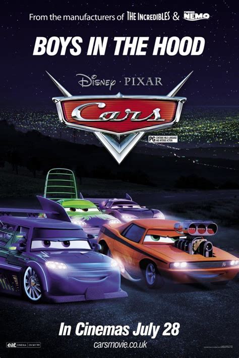 Disney Pixar CARS: The UK Tuners Poster of Ought ’06 in 2024