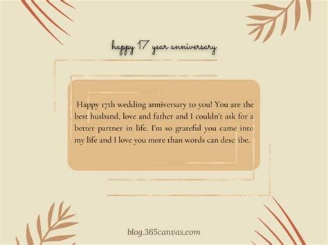 90+ Heartwarming 17th Year Anniversary Quotes and Wishes