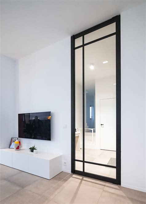 Crittall style pivot door | Glass doors interior, Doors interior, Pivot ...