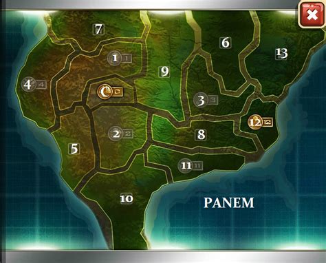 Map Of Panem Official - Map Of Farmland Cave