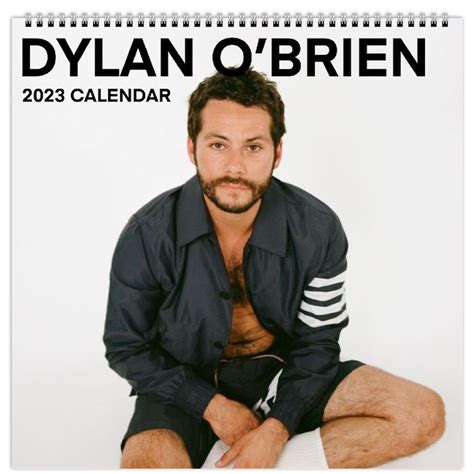 2023 Dylan Obrien Calendar Celebrity Calendar 2023 Wall - Etsy UK