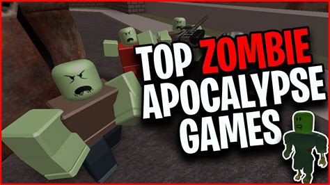 10 BEST ZOMBIE APOCALYPSE Games on Roblox! - YouTube