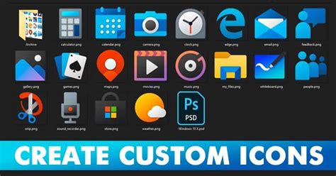 How to Create Custom Icons in Windows 10 Computer