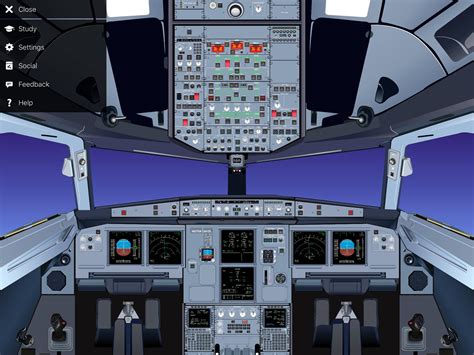 Airbus a320 cockpit poster - Flextronic