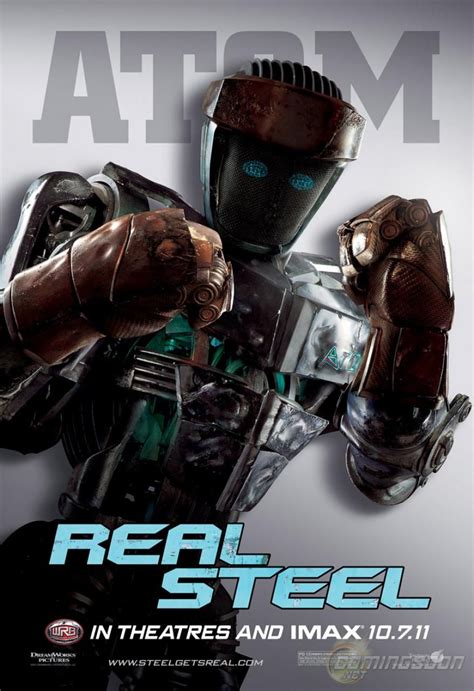 Real Steel Robot Posters | SFX | Real steel, Steel, Atom