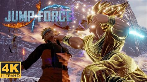 Jump Force 4K 60FPS HDR Gameplay (Dragon Ball VS Naruto) - YouTube