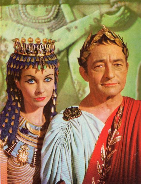 Vivien Leigh and Claude Rains -- Caesar and Cleopatra | Caesar and ...