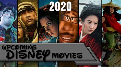 Upcoming Disney Movies 2020 - YouTube