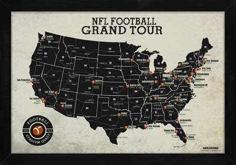 List Of Nfl Teams Stadiums Geojango Maps | SexiezPicz Web Porn