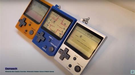 The History of Nintendo's Game & Watch Handhelds