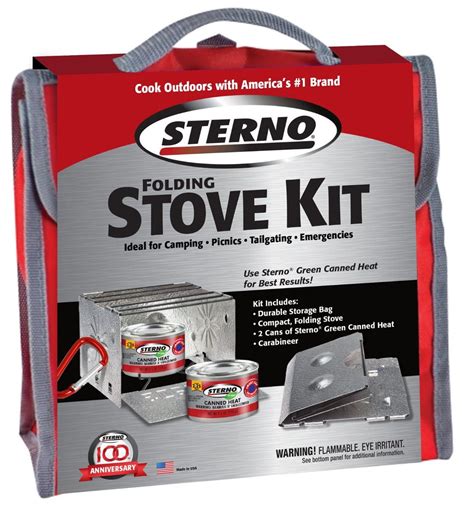 Sterno 70160 Folding Stove Kit, Aluminum on sale, sporting supplies at ...