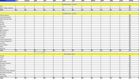 rental property income and expense spreadsheet — excelxo.com