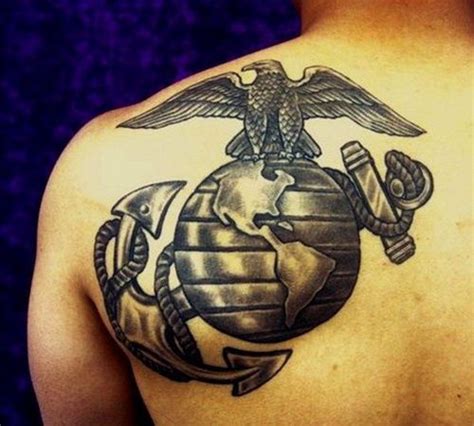 Marine Corps Logo Tattoo