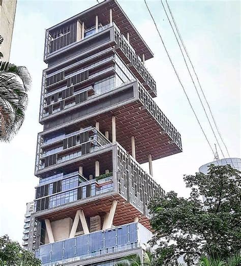 Inside pictures: Take a tour of Antilia, Mukesh Ambani's 27-storey ...