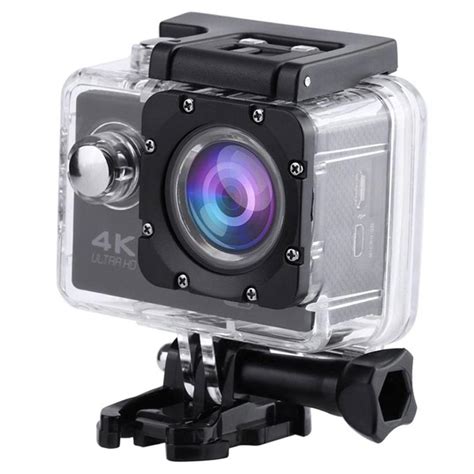 Sports SJ60 Waterproof 4K WiFi Action Camera - Black