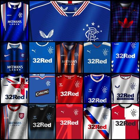 Glasgow Rangers by Jeff Craig💙 | Rangers football, Soccer kits, Ranger