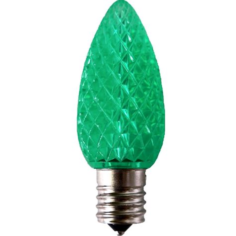 C9 LED Christmas Light Bulbs - Green (Box of 25) – Elite Holiday Decor