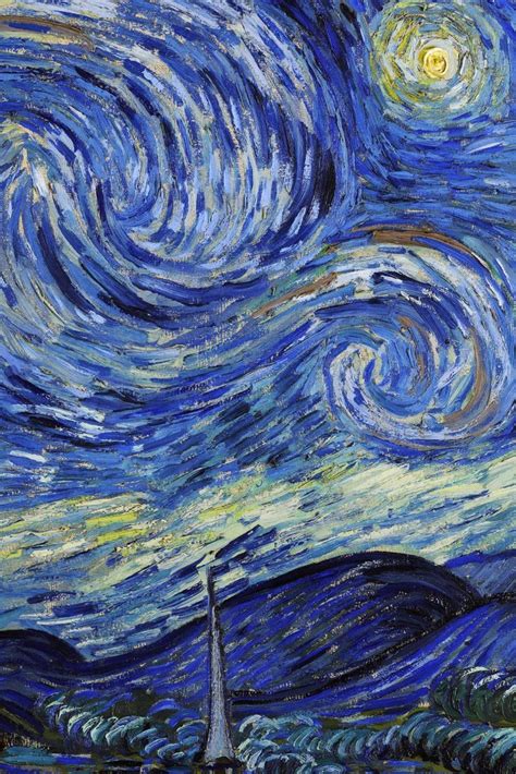 Vincent Van Gogh Starry Night | Wallpaper, Vincent van gogh, Van gogh