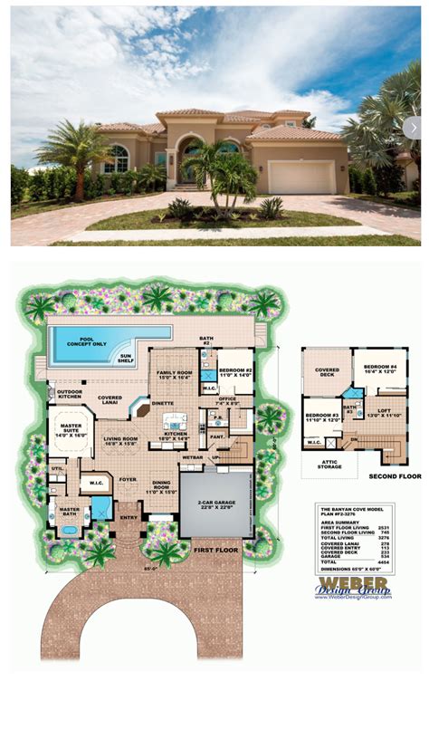 Beach House Mansion Floor Plan - floorplans.click