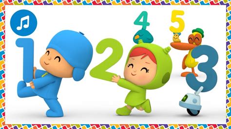 🔢🎶 NUMBERS SONG 🔢 🎶 | Nursery Rhymes & Baby Songs - Pocoyo Chords ...