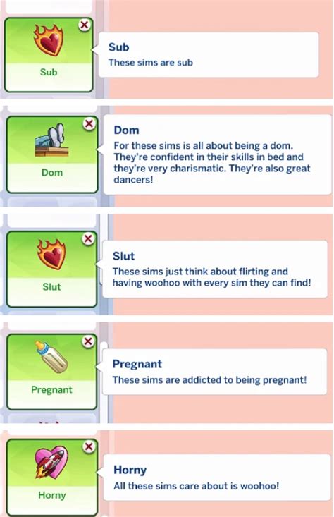 37+ Best Sims 4 Trait Mods to Create More Unique Sims - Must Have Mods