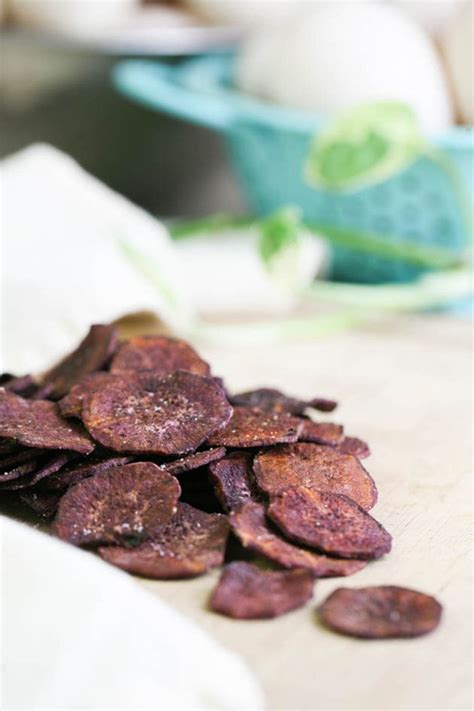 Purple Sweet Potato Chips - Lady Lee's Home