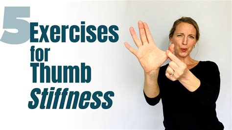 Simple Exercises Stretches For A Sprained Thumb Vive Health | atelier ...