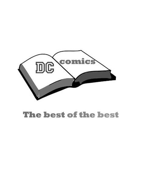 dc logo black and white | Dc comics logo, Comics logo, Dc comics