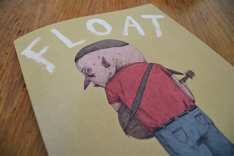 'Float' Illustrated Book/Zine on Behance