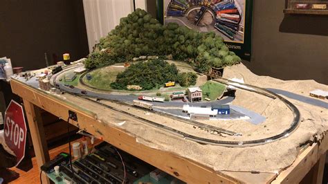 Overview of my 3x6 N scale layout : r/modeltrains