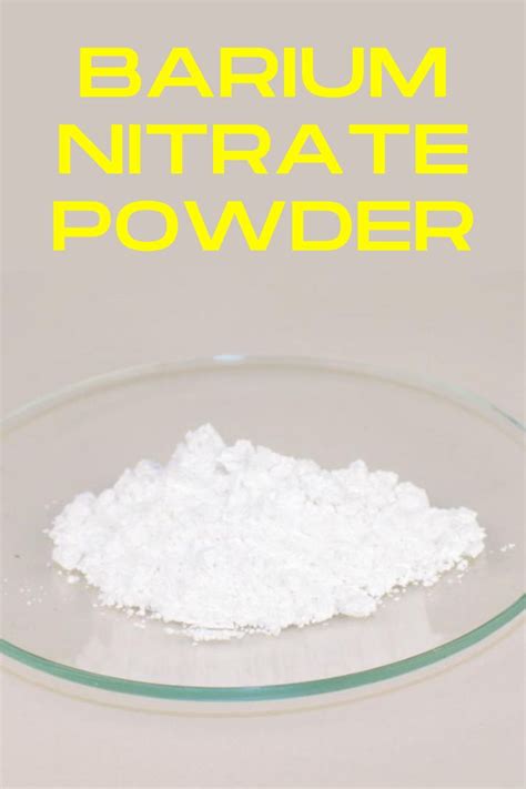 Barium Nitrate Powder in 2021 | Firework star, Powder, Fireworks