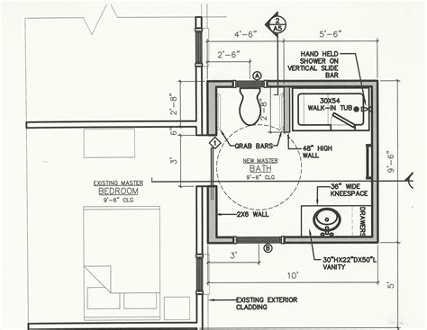 Ada Public Restroom Floor Plans - floorplans.click