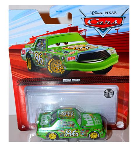 Disney Cars - Chick Hicks NASCAR Stock Car - Global Diecast Direct