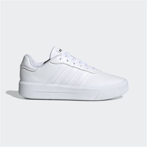 adidas Court Platform Shoes - White | adidas UK