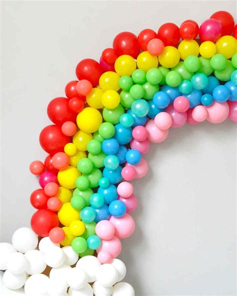 Rainbow Balloon Arch | Martha Stewart