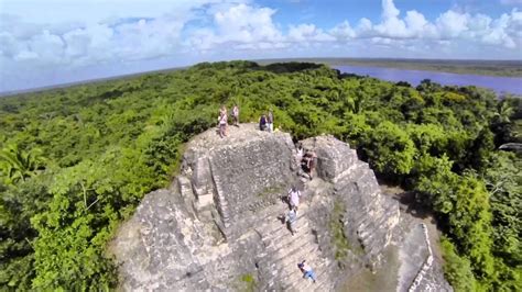 Lamanai Maya Ruins Aerial View- Tours by Lamanai Eco Adventures - YouTube