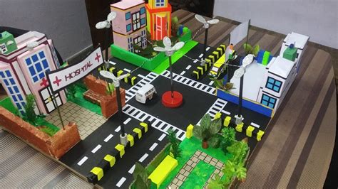 🌁 3D green city model 🌁 || By Babli art and craft - YouTube