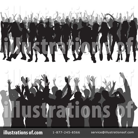 Crowd Clipart #1119453 - Illustration by dero