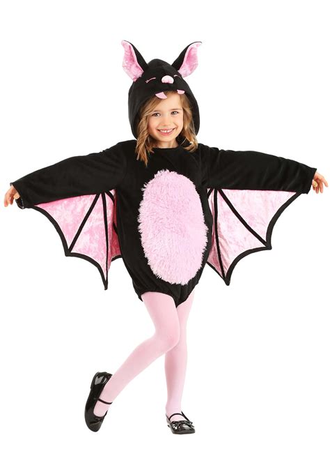 Pink Toddler Vampire Bat Costume