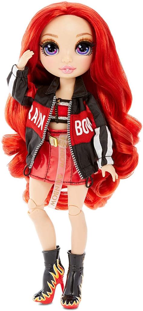 Rainbow High Ruby Anderson – Red Fashion Doll with 2 Outfits – Shop876kids