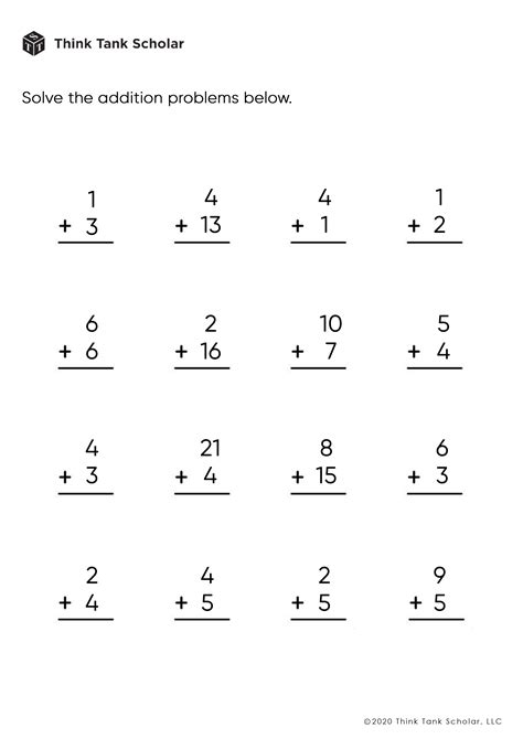 Addition And Subtraction Math Worksheets Free Printable - Worksheets ...